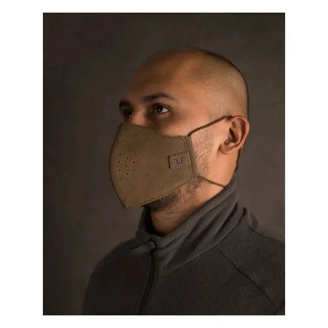 Trip Machine Face Mask Tobacco Brown  - FREE UK Shipping, FREE 365 Day Returns | Moto Central