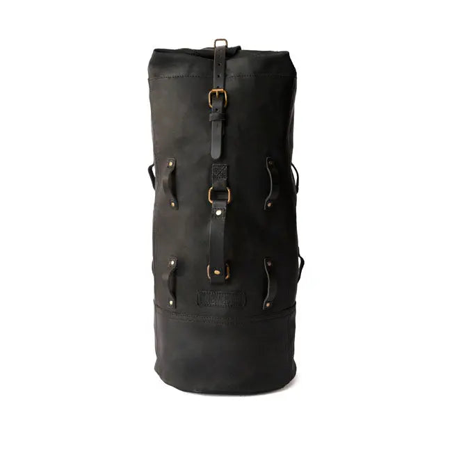 Trip Machine Military Duffle Bag Black  - FREE UK Shipping, FREE 365 Day Returns | Moto Central