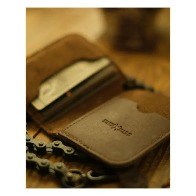 Trip Machine Moto Wallet Tobacco  - FREE UK Shipping, FREE 365 Day Returns | Moto Central