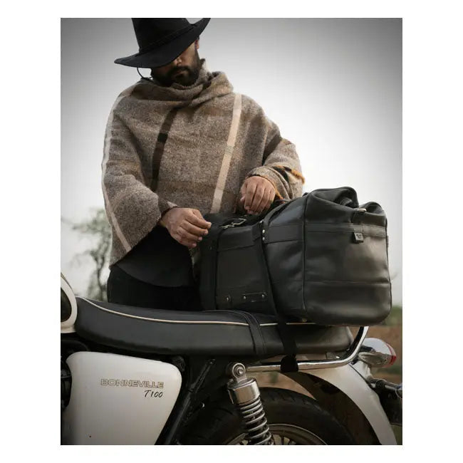 Trip Machine Outlaw Duffle Bag Black  - FREE UK Shipping, FREE 365 Day Returns | Moto Central