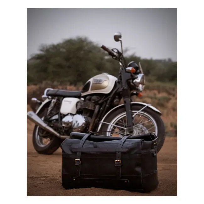 Trip Machine Outlaw Duffle Bag Black  - FREE UK Shipping, FREE 365 Day Returns | Moto Central