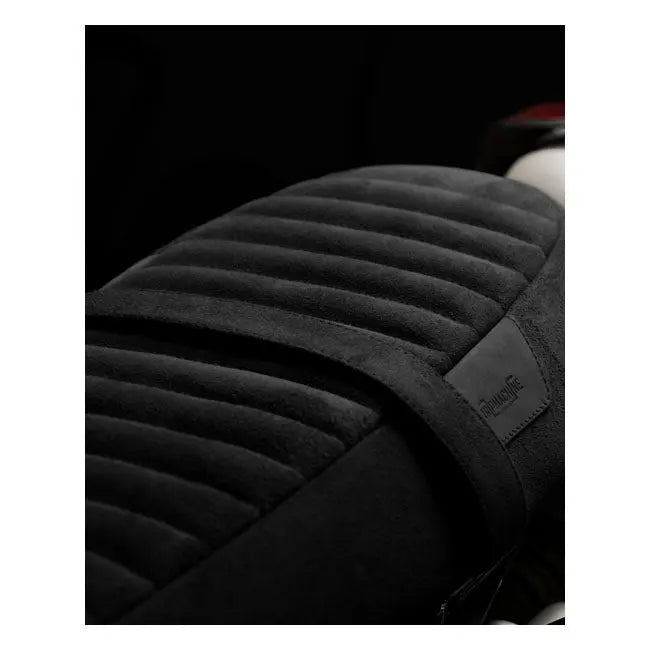 Trip Machine Royal Enfield Twins Touring Seat Black Suede  - FREE UK Shipping, FREE 365 Day Returns | Moto Central