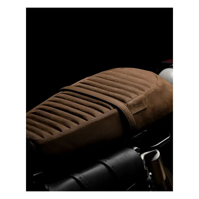 Trip Machine Royal Enfield Twins Touring Seat Brown Leather  - FREE UK Shipping, FREE 365 Day Returns | Moto Central