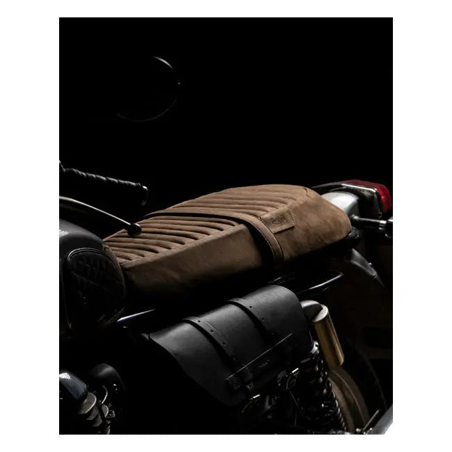 Trip Machine Royal Enfield Twins Touring Seat Brown Leather  - FREE UK Shipping, FREE 365 Day Returns | Moto Central