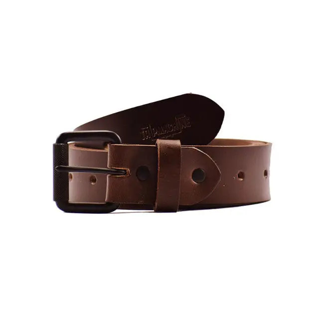 Trip Machine Single Pin Belt Tobacco Brown  - FREE UK Shipping, FREE 365 Day Returns | Moto Central