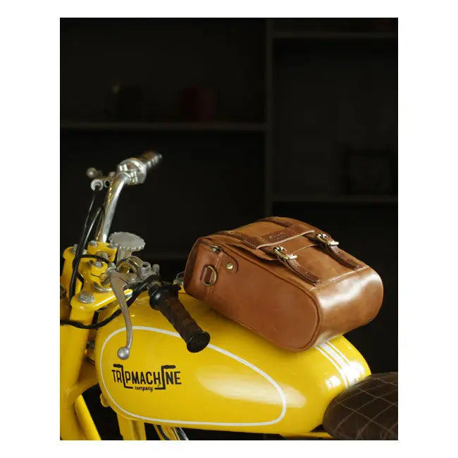 Trip Machine Tank And Tail Bag Tan  - FREE UK Shipping, FREE 365 Day Returns | Moto Central