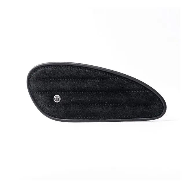 Trip Machine Universal Mini Classic Leather Tank Pads Black Suede  - FREE UK Shipping, FREE 365 Day Returns | Moto Central