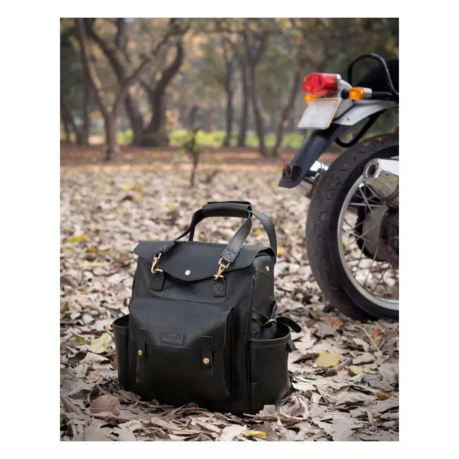 Trip Machine Universal Outlander Saddlebag Black  - FREE UK Shipping, FREE 365 Day Returns | Moto Central