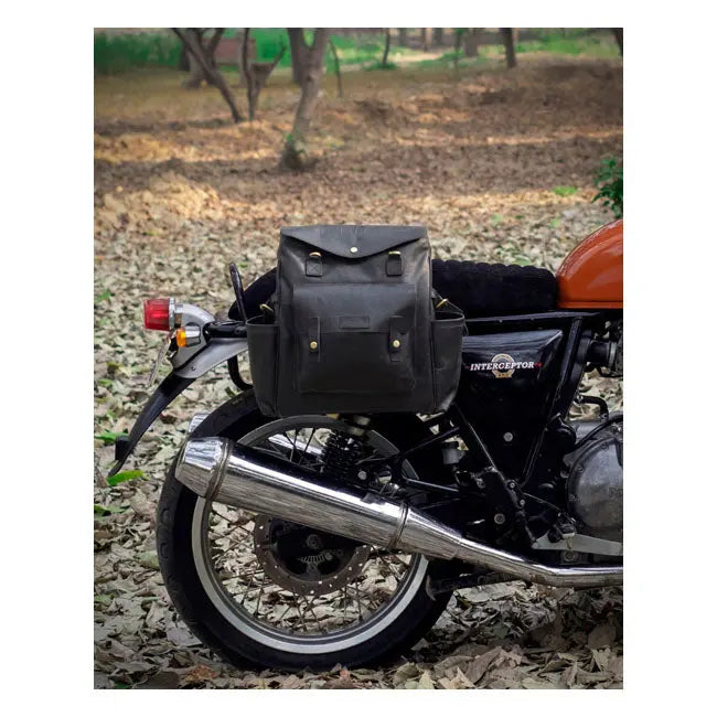 Trip Machine Universal Outlander Saddlebag Black  - FREE UK Shipping, FREE 365 Day Returns | Moto Central