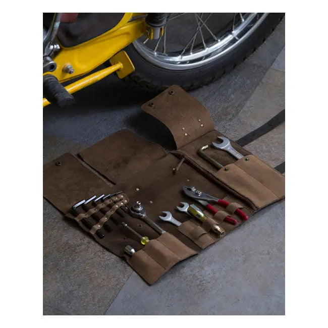 Trip Machine Universal Tool Roll All Tobacco  - FREE UK Shipping, FREE 365 Day Returns | Moto Central