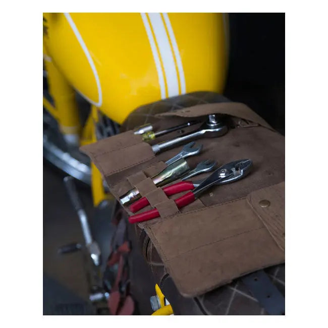 Trip Machine Universal Tool Roll All Tobacco  - FREE UK Shipping, FREE 365 Day Returns | Moto Central