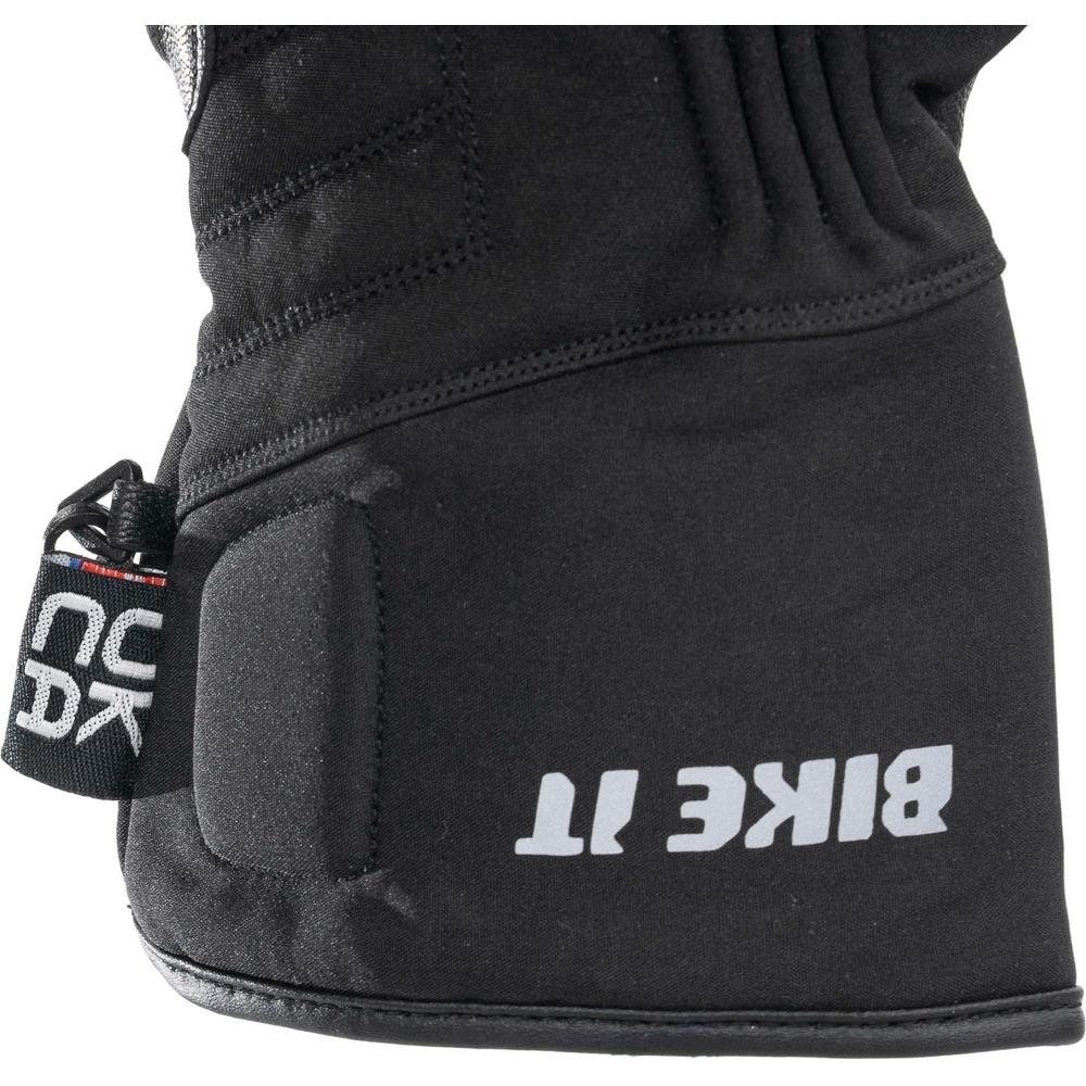 Bike It Triple Black All-Seasons Gloves Black  - FREE UK Delivery - Moto Central