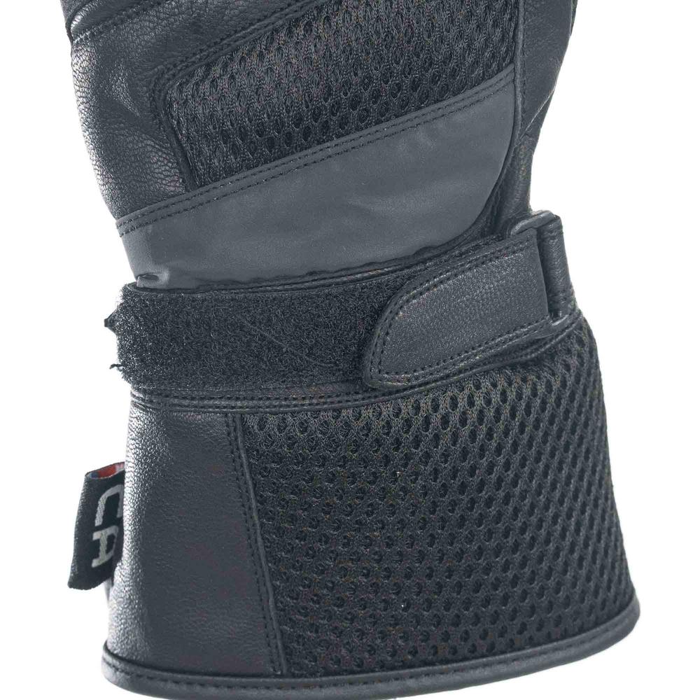 Bike It Triple Black Air Summer Gloves Black - FREE UK Shipping, FREE 365 Day Returns | Moto Central