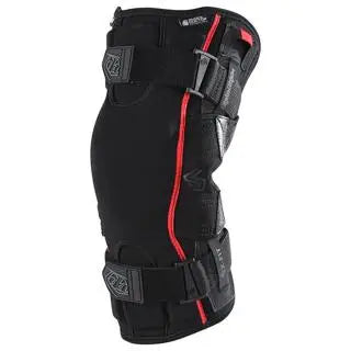 Troy Lee Designs 6400 Knee Brace Black FREE UK Delivery, FREE 365 Days Return - Moto Central