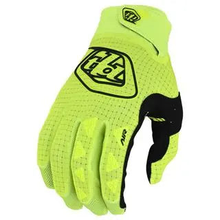 Troy Lee Designs Air Motocross Gloves Fluo Yellow FREE UK Delivery, FREE 365 Days Return - Moto Central