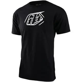 Troy Lee Designs Badge Tee Black FREE UK Delivery, FREE 365 Days Return - Moto Central