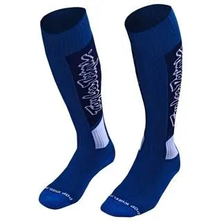 Troy Lee Designs GP MX Coolmax Thick Socks Blue FREE UK Delivery, FREE 365 Days Return - Moto Central