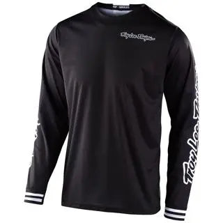 Troy Lee Designs GP Mono Motocross Jersey Black  - FREE UK Shipping, FREE 365 Day Returns | Moto Central