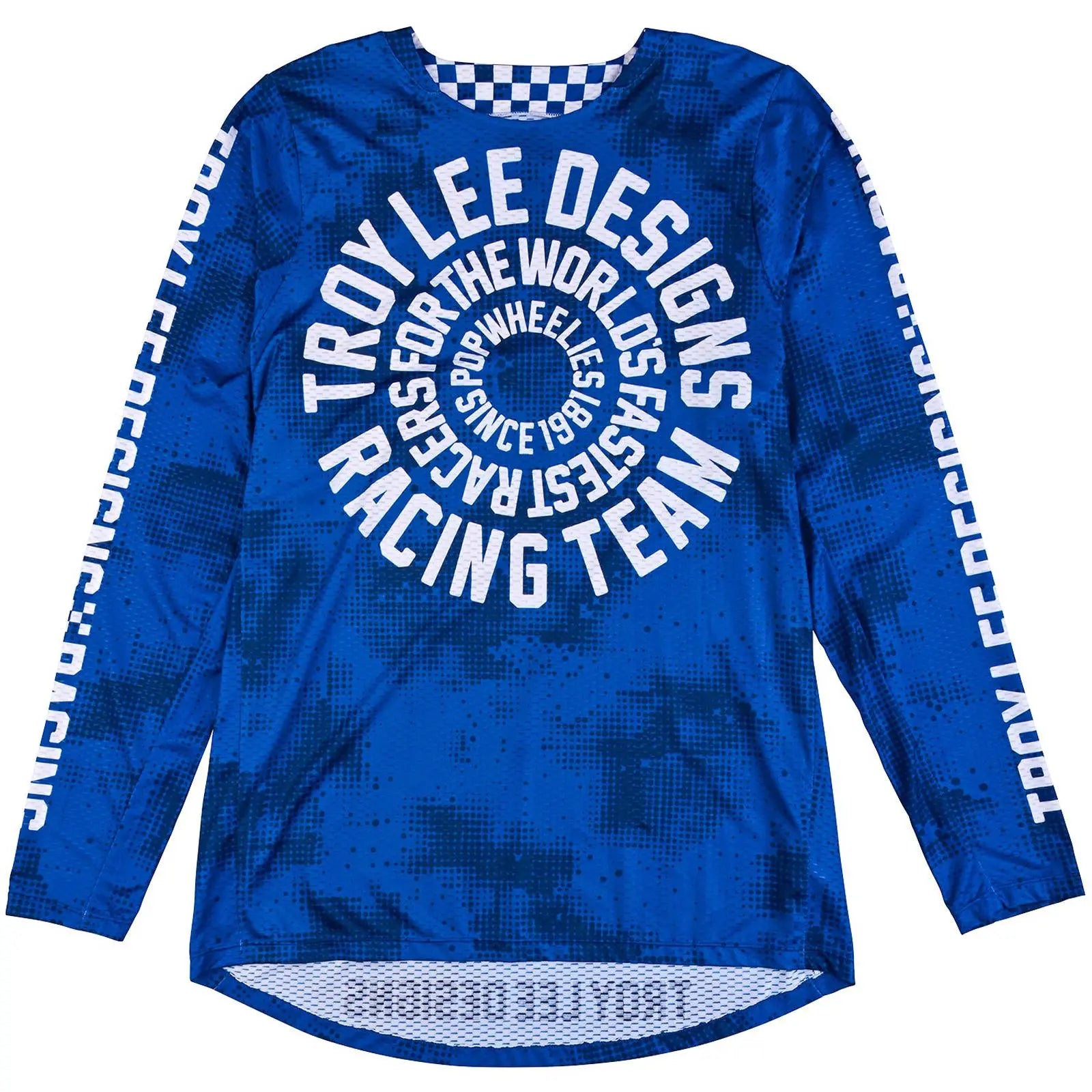 Troy Lee Designs GP Pro Air Carlsbad 97 Youth Motocross Jersey Blue FREE UK Delivery, FREE 365 Days Return - Moto Central