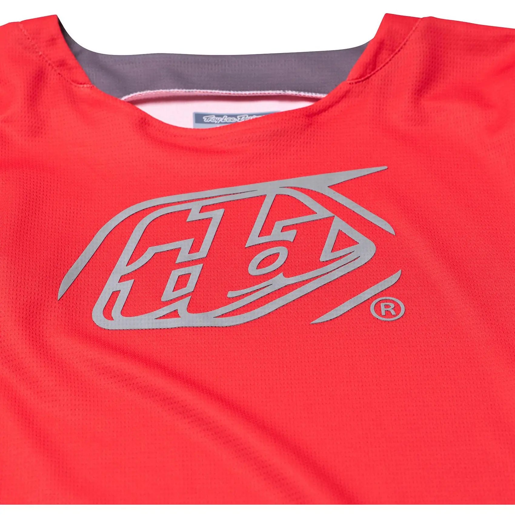 Troy Lee Designs GP Pro Icon Motocross Jersey Red / Grey FREE UK Delivery, FREE 365 Days Return - Moto Central