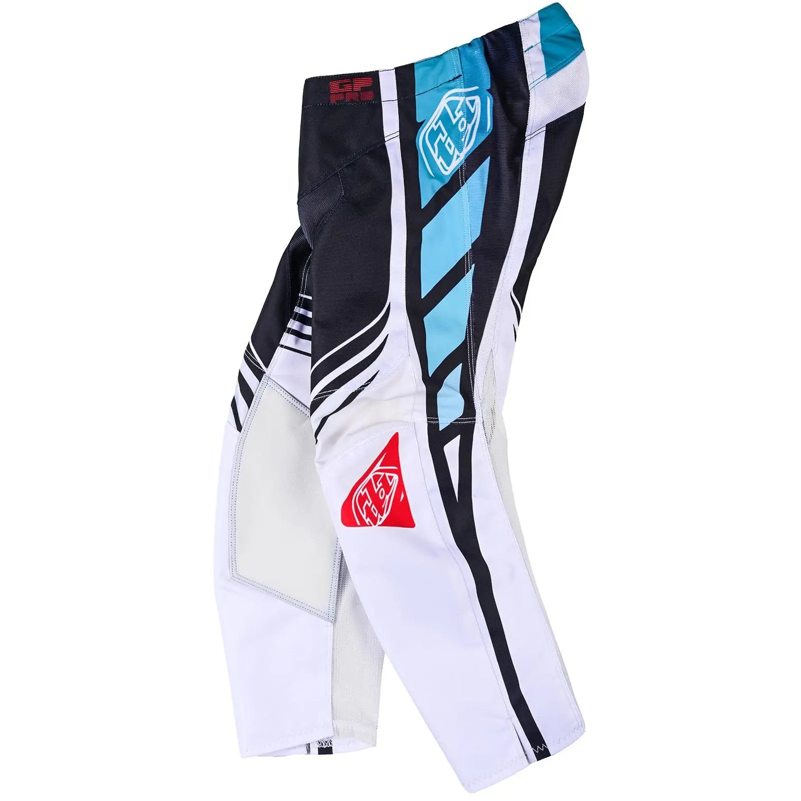 Troy Lee Designs GP Pro Wavez Youth Motocross Trouser Phantom / Turquoise FREE UK Delivery, FREE 365 Days Return - Moto Central