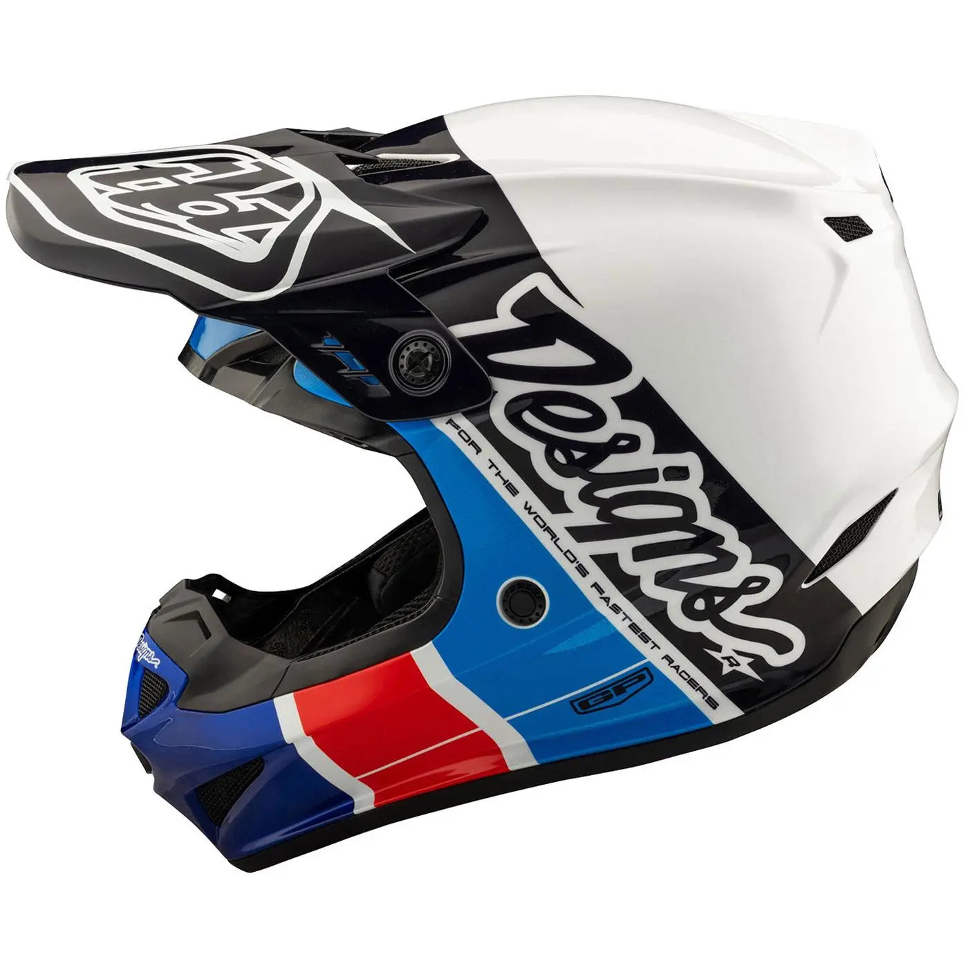 Troy Lee Designs GP Runner MX Helmet Blue FREE UK Delivery, FREE 365 Days Return - Moto Central