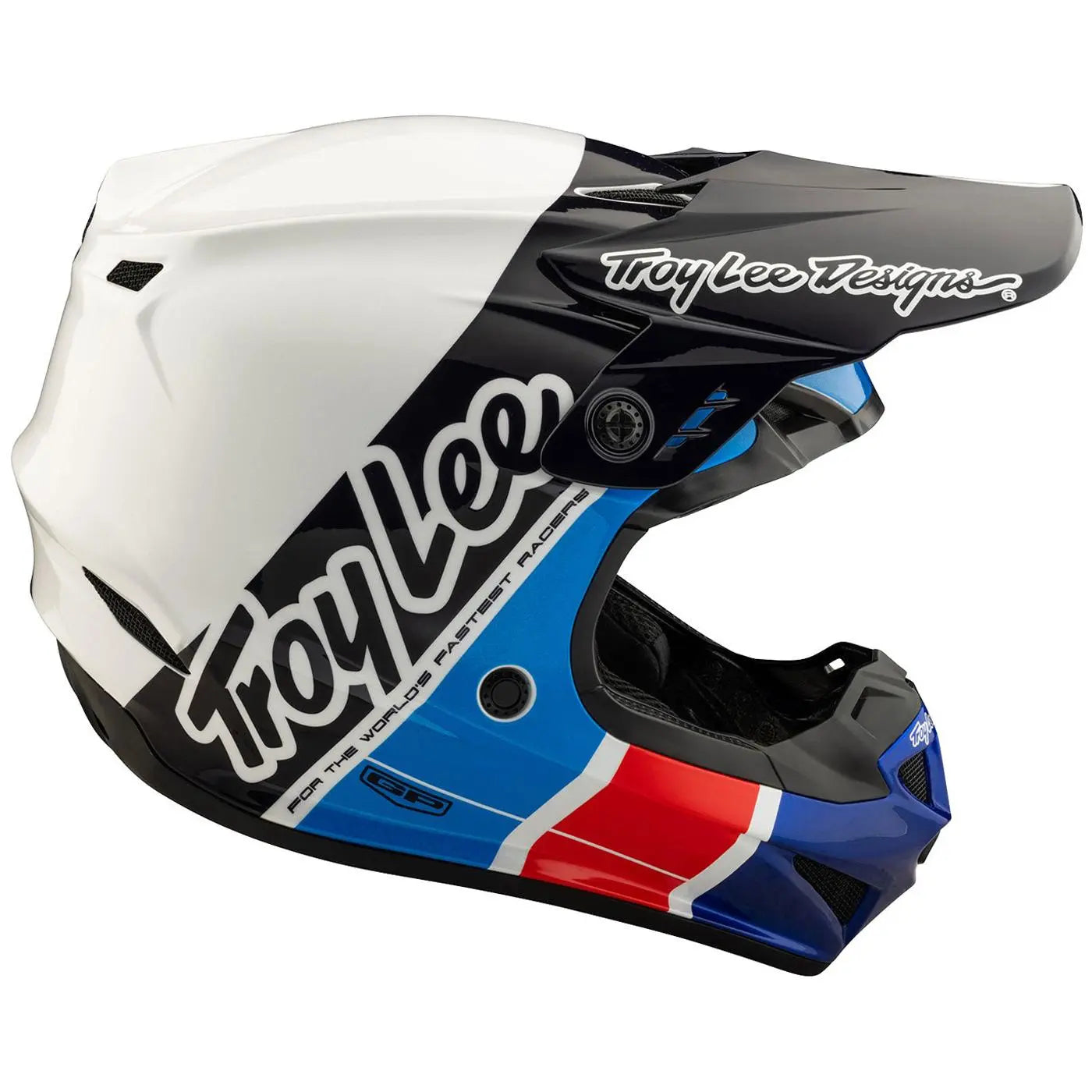 Troy Lee Designs GP Runner MX Helmet Blue FREE UK Delivery, FREE 365 Days Return - Moto Central