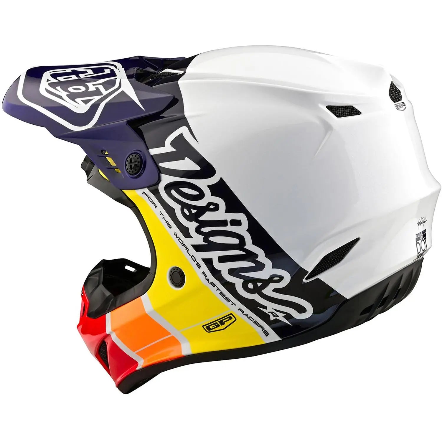 Troy Lee Designs GP Runner MX Helmet Sunrise FREE UK Delivery, FREE 365 Days Return - Moto Central