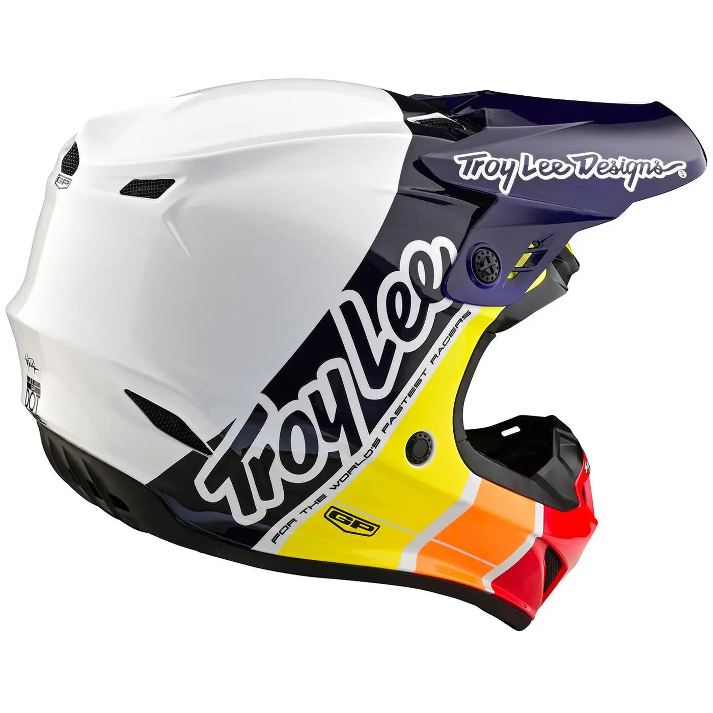 Troy Lee Designs GP Runner MX Helmet Sunrise FREE UK Delivery, FREE 365 Days Return - Moto Central