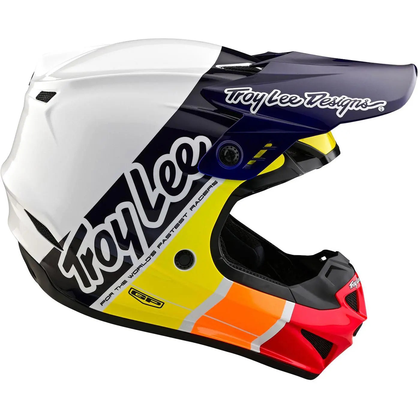 Troy Lee Designs GP Runner MX Helmet Sunrise FREE UK Delivery, FREE 365 Days Return - Moto Central