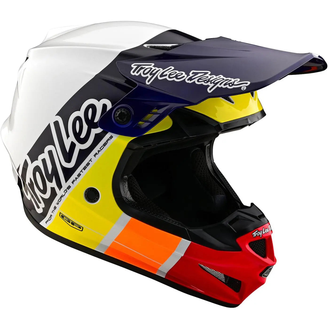 Troy Lee Designs GP Runner MX Helmet Sunrise FREE UK Delivery, FREE 365 Days Return - Moto Central