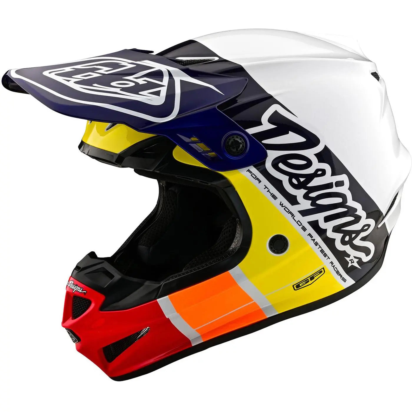 Troy Lee Designs GP Runner MX Helmet Sunrise FREE UK Delivery, FREE 365 Days Return - Moto Central