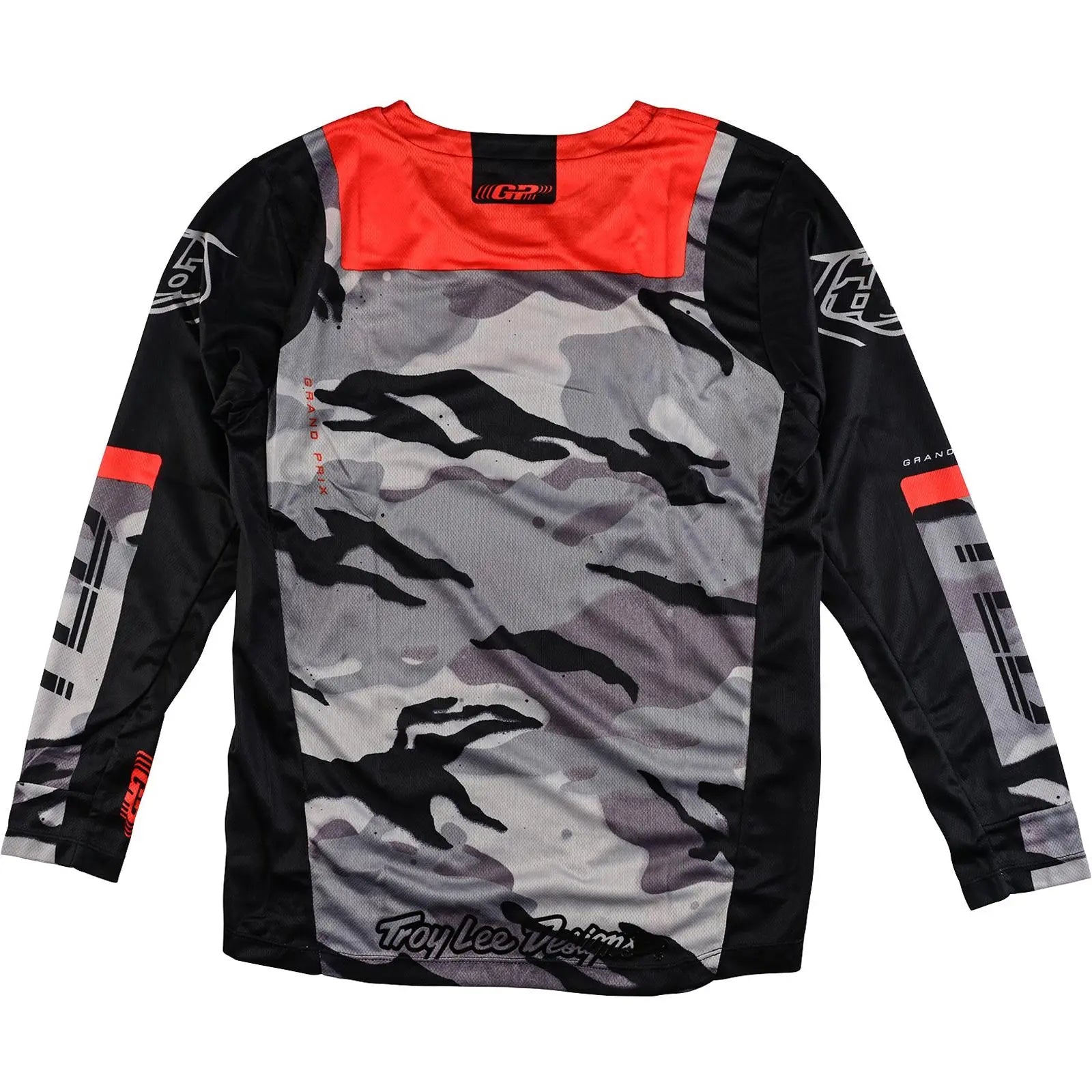 Troy Lee Designs GP Youth Brazen Motocross Jersey Black / Orange FREE UK Delivery, FREE 365 Days Return - Moto Central