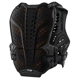 Troy Lee Designs ROCKFIGHT CE Chest Protector Black FREE UK Delivery, FREE 365 Days Return - Moto Central