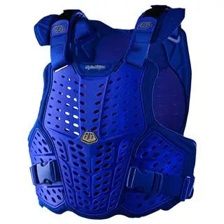 Troy Lee Designs ROCKFIGHT CE Chest Protector Blue FREE UK Delivery, FREE 365 Days Return - Moto Central