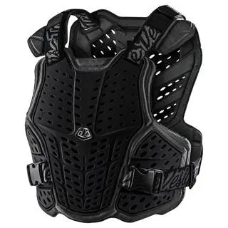 Troy Lee Designs ROCKFIGHT Chest Protector Black FREE UK Delivery, FREE 365 Days Return - Moto Central