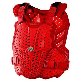 Troy Lee Designs ROCKFIGHT Chest Protector Red FREE UK Delivery, FREE 365 Days Return - Moto Central