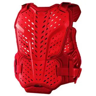 Troy Lee Designs ROCKFIGHT Chest Protector Red FREE UK Delivery, FREE 365 Days Return - Moto Central