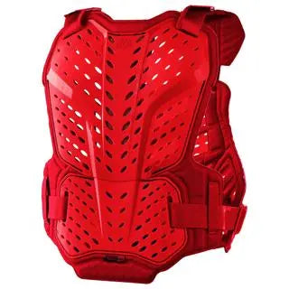 Troy Lee Designs ROCKFIGHT Youth Chest Protector Red FREE UK Delivery, FREE 365 Days Return - Moto Central