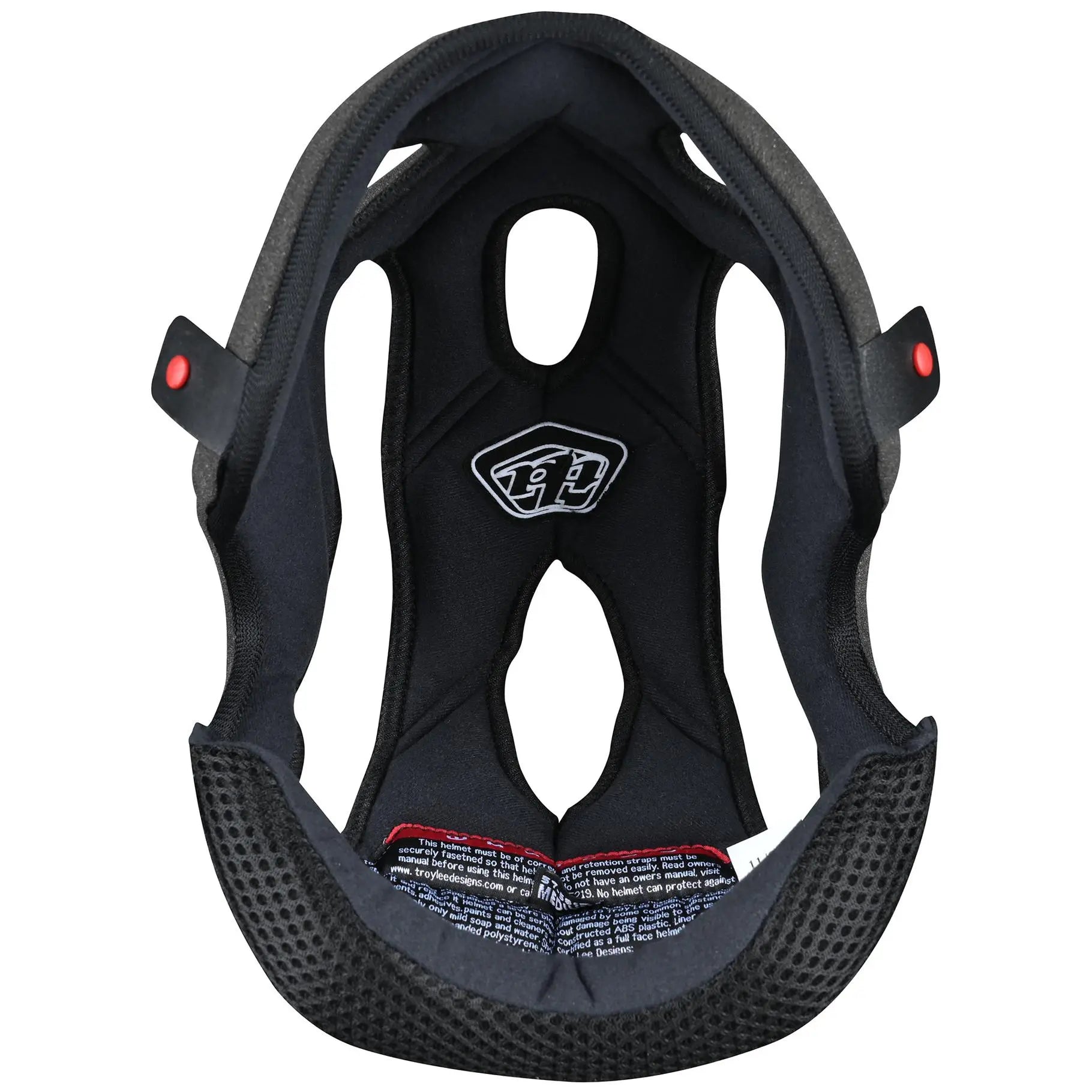 Troy Lee Designs Replacement GP Youth Top Pad Helmet Liner Black FREE UK Delivery, FREE 365 Days Return - Moto Central