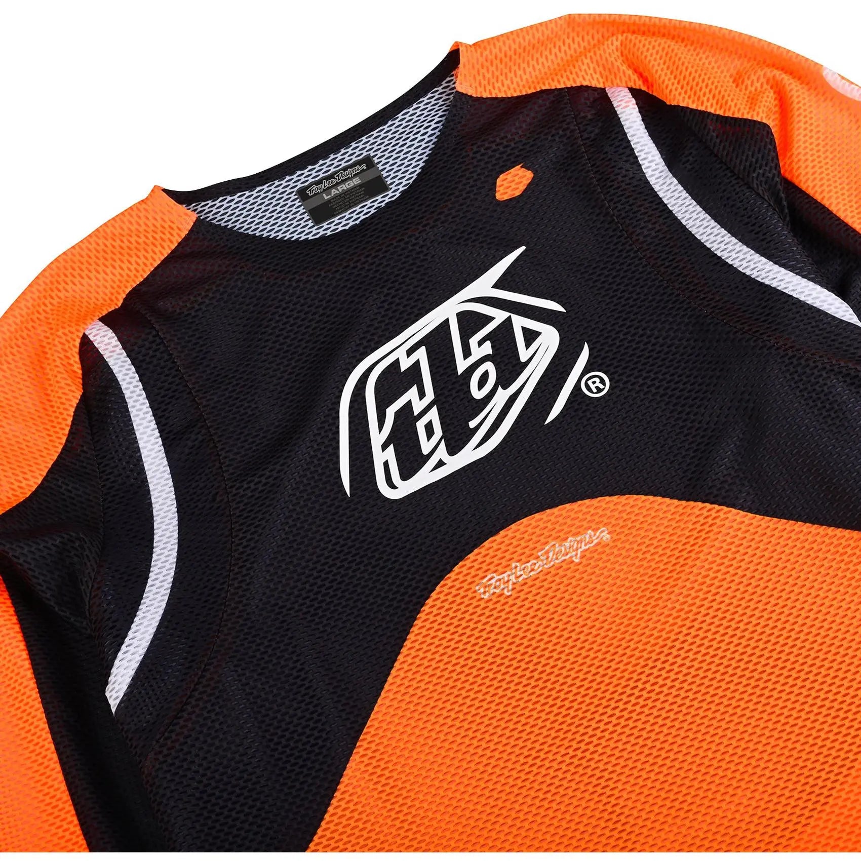 Troy Lee Designs SE Pro Air Pinned Motocross Jersey Neon Orange FREE UK Delivery, FREE 365 Days Return - Moto Central