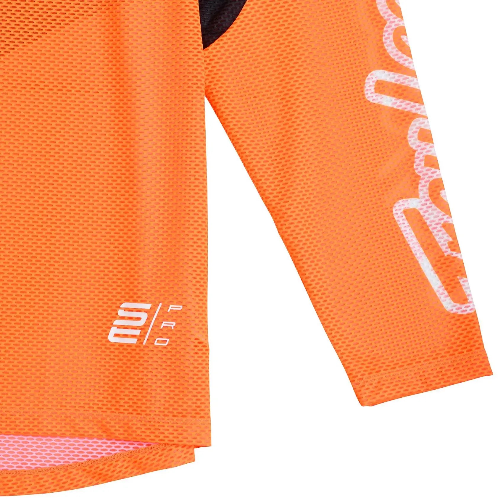 Troy Lee Designs SE Pro Air Pinned Motocross Jersey Neon Orange FREE UK Delivery, FREE 365 Days Return - Moto Central