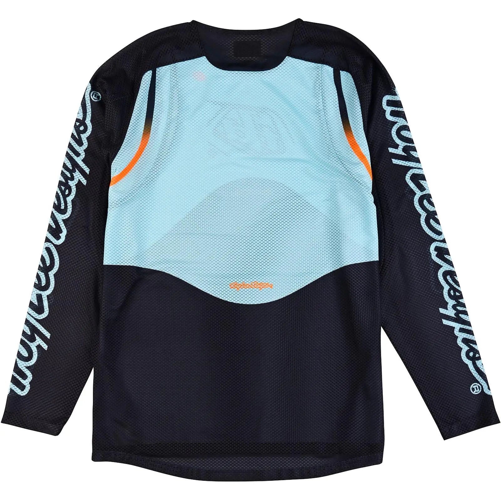 Troy Lee Designs SE Pro Air Pinned Motocross Jersey Phantom / Aqua FREE UK Delivery, FREE 365 Days Return - Moto Central