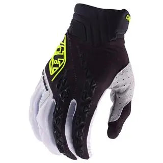 Troy Lee Designs SE Pro Motocross Gloves Dark Grey FREE UK Delivery, FREE 365 Days Return - Moto Central