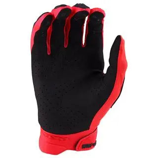 Troy Lee Designs SE Pro Motocross Gloves Glo Red FREE UK Delivery, FREE 365 Days Return - Moto Central