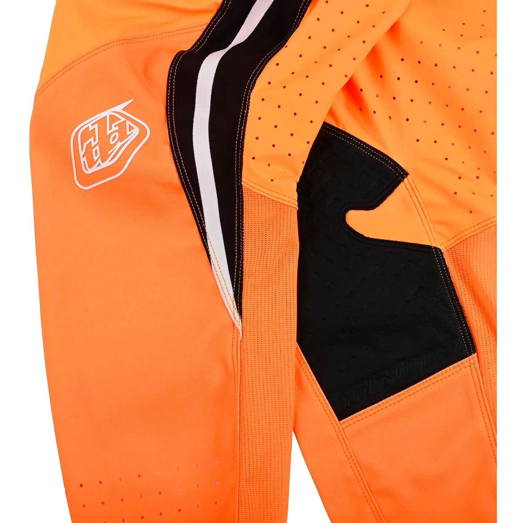 Troy Lee Designs SE Pro Pinned Motocross Trouser Neon Orange FREE UK Delivery, FREE 365 Days Return - Moto Central