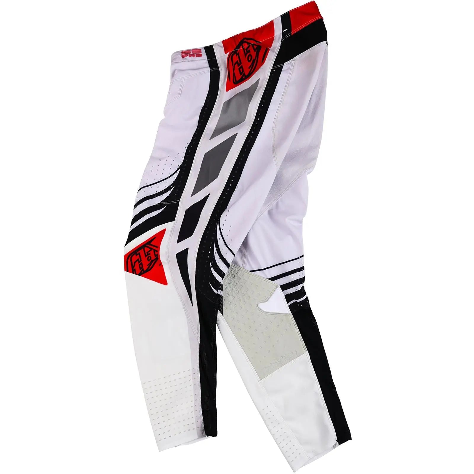 Troy Lee Designs SE Pro Wavez Motocross Trouser Off White / Red FREE UK Delivery, FREE 365 Days Return - Moto Central