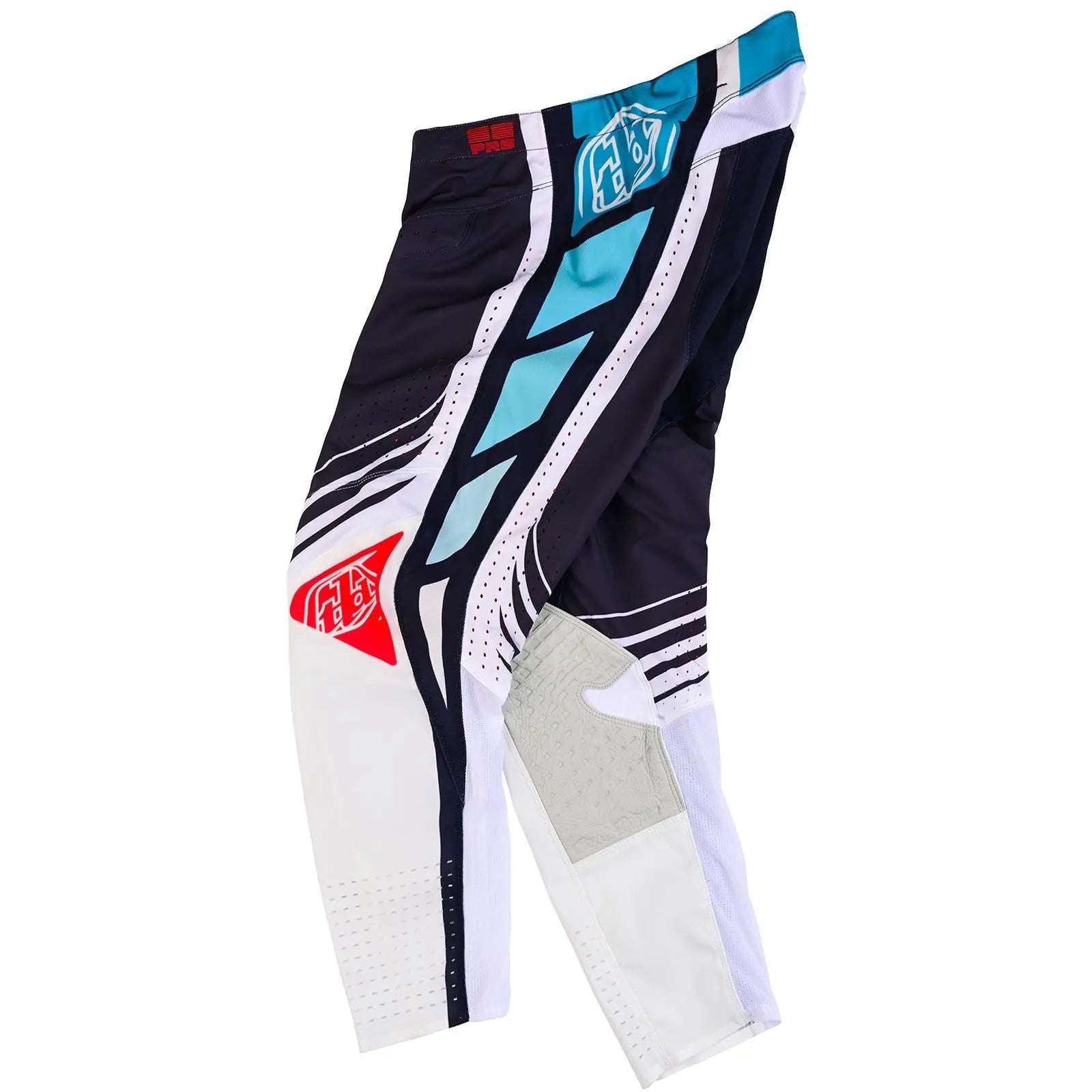 Troy Lee Designs SE Pro Wavez Motocross Trouser Phantom / Turquoise FREE UK Delivery, FREE 365 Days Return - Moto Central