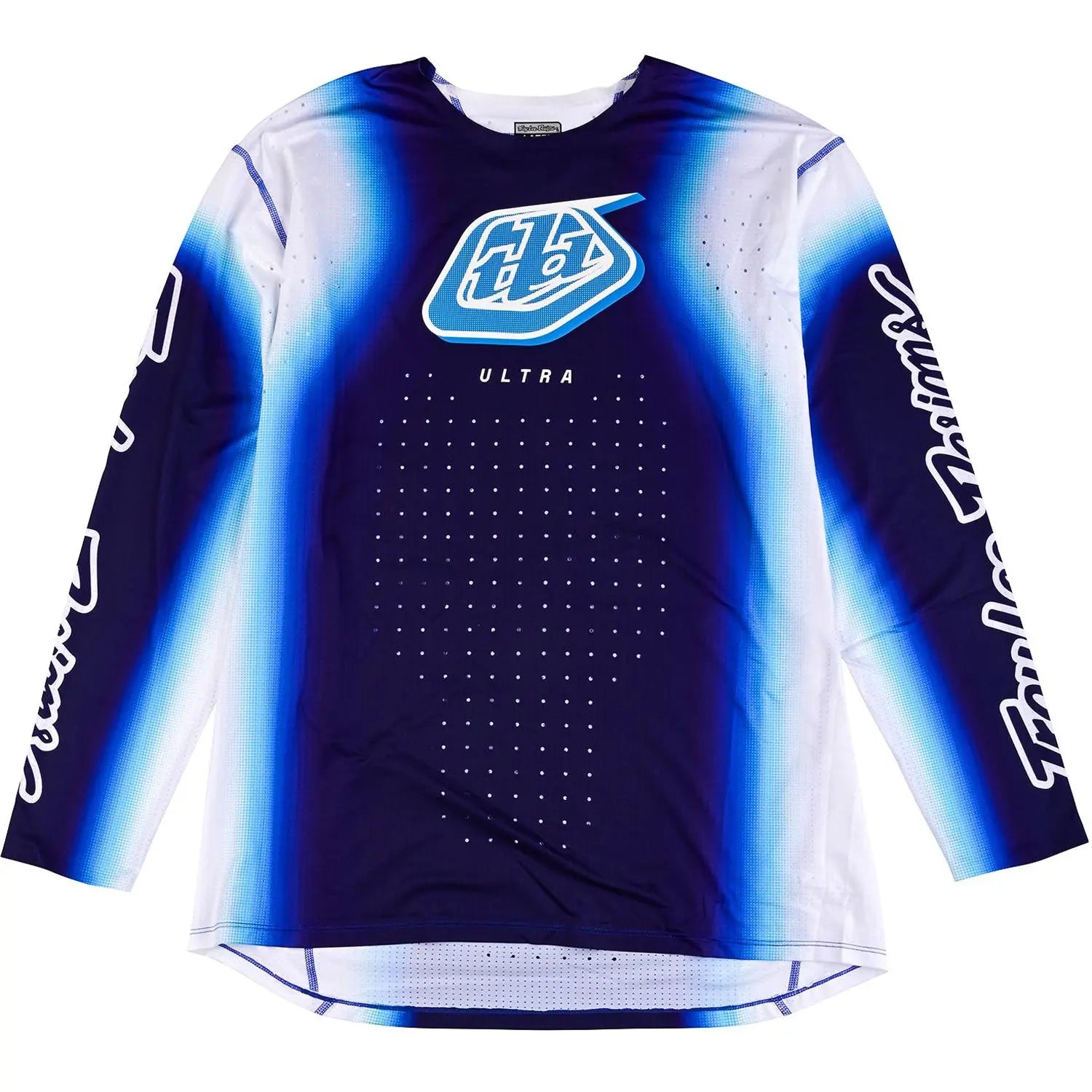 Troy Lee Designs SE Ultra Blurr Motocross Jersey Blue FREE UK Delivery, FREE 365 Days Return - Moto Central