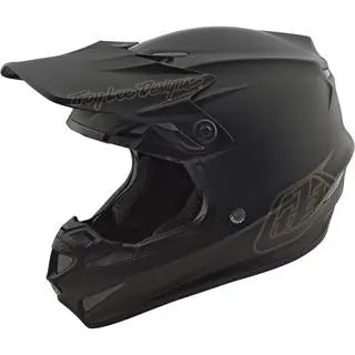 Troy Lee Designs SE4 Polyacrylite Midnight Youth MX Helmet Black FREE UK Delivery, FREE 365 Days Return - Moto Central